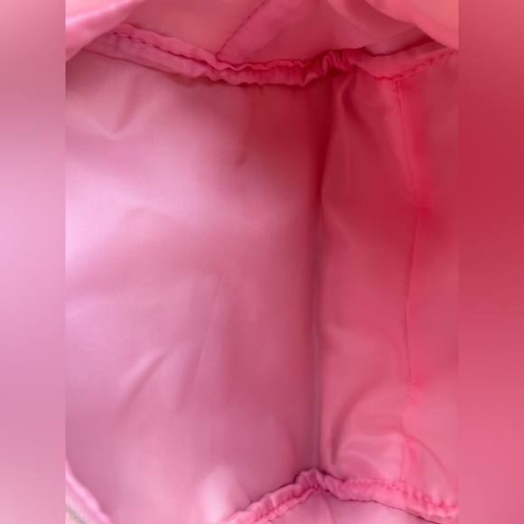 NWOT LancĂ´me Pink Cosmetic Pouch - Picture 8 of 10